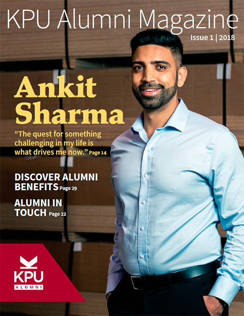 Click to read the first issue of the KPU Alumni Magazine