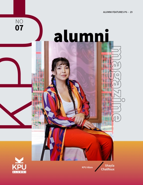 Cover of the 7th issue of the KPU Alumni magazine