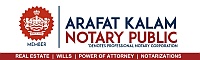 Logo: Arafat Kalam Notary Public